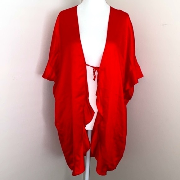 NWT Victoria’s Secret “LOVE” satin robe - Picture 5 of 6